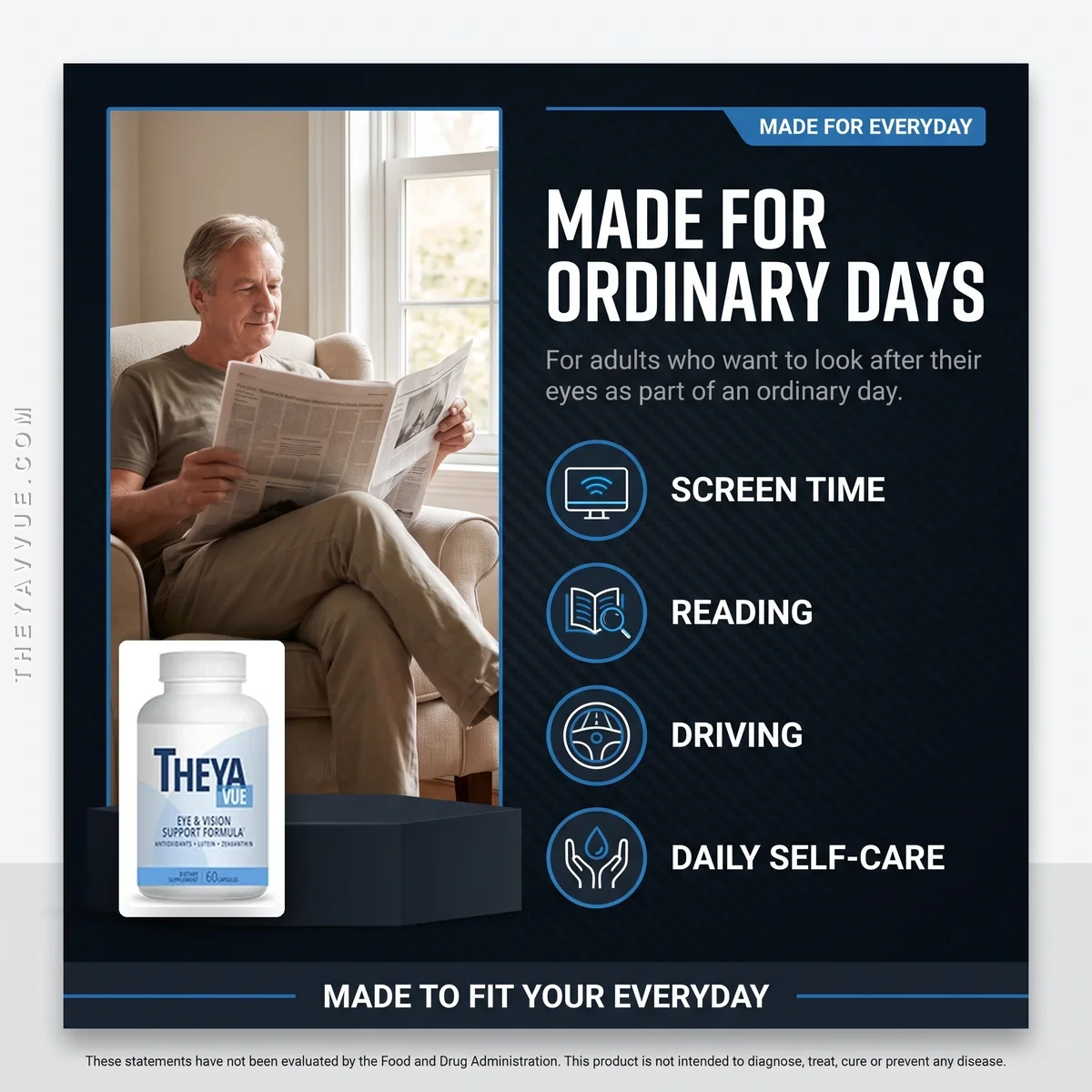 Who TheyaVue is for — everyday use