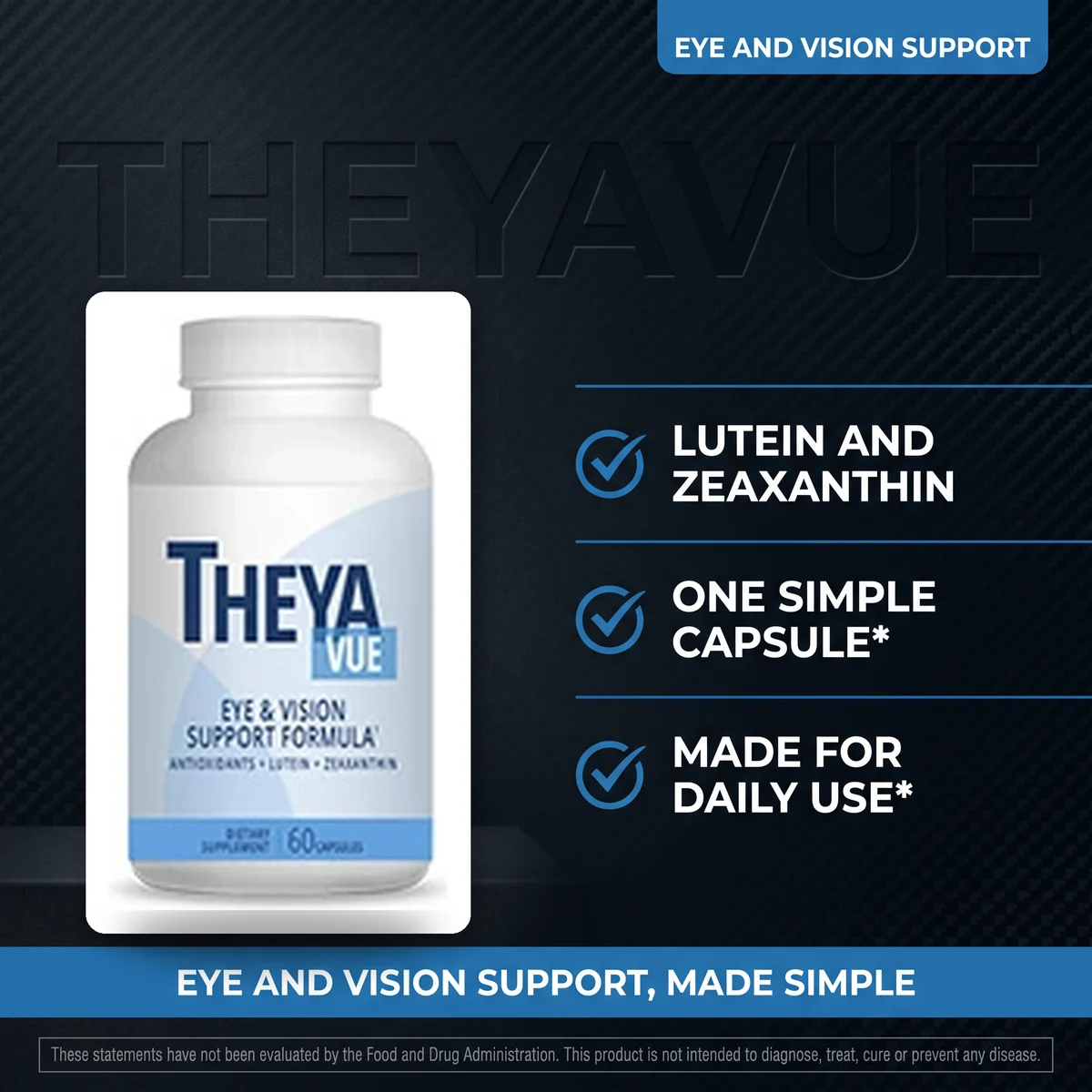 Reasons an eye vitamin can be worth it: a formula built around lutein and zeaxanthin for everyday vision support
