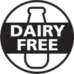 Dairy-free milk bottle seal